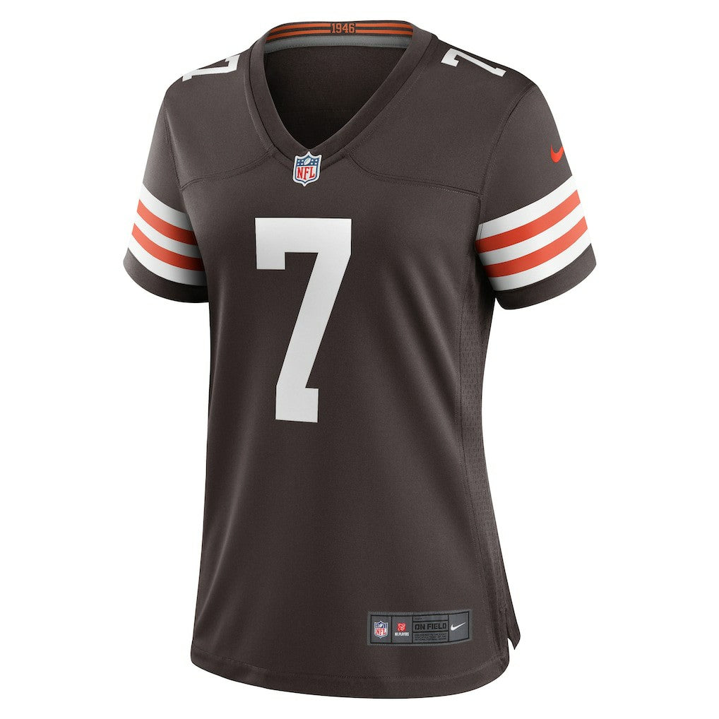 Dustin Hopkins Cleveland Browns Women's Team Game Jersey - Brown - Nike