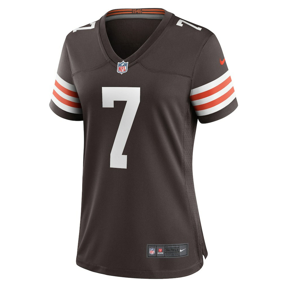 Dustin Hopkins Cleveland Browns Women's Team Game Jersey - Brown - Nike