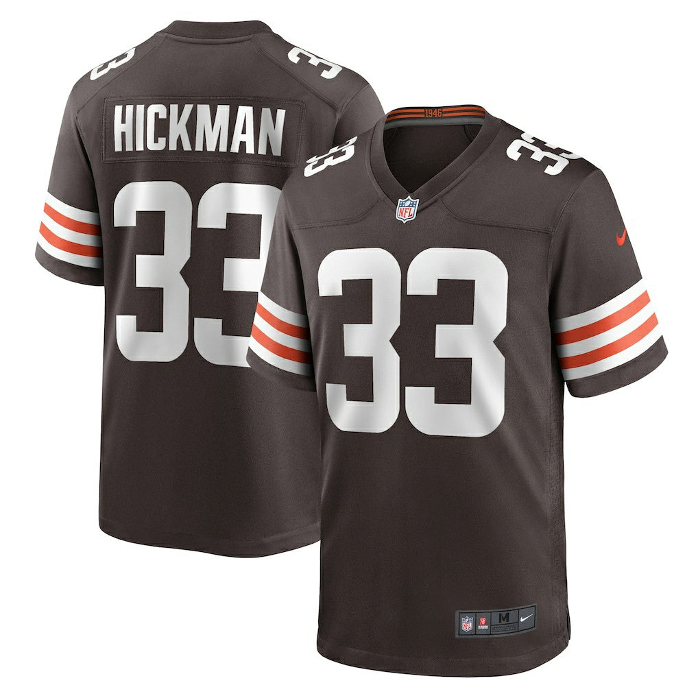Ronnie Hickman Cleveland Browns Team Game Jersey - Brown - Nike