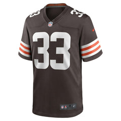 Ronnie Hickman Cleveland Browns Team Game Jersey - Brown - Nike