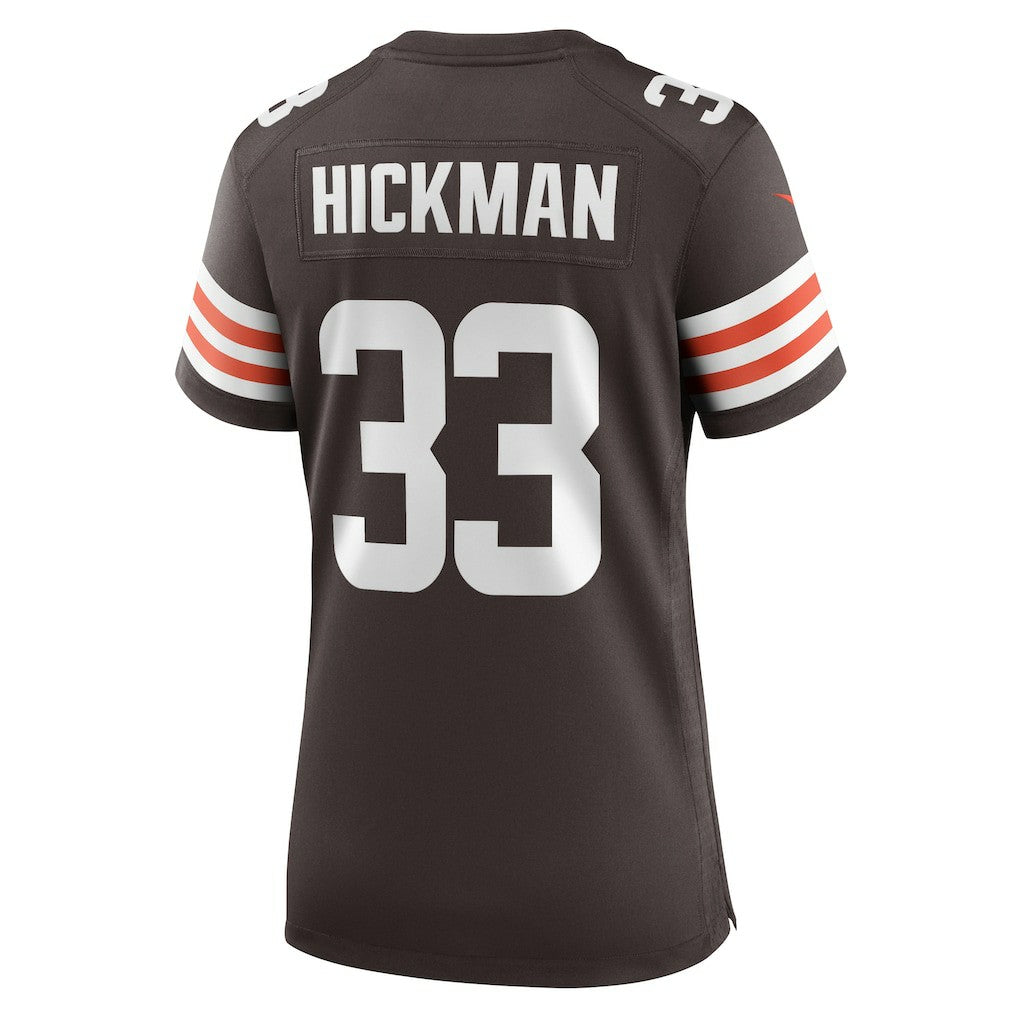 Ronnie Hickman Cleveland Browns Women's Team Game Jersey - Brown - Nike