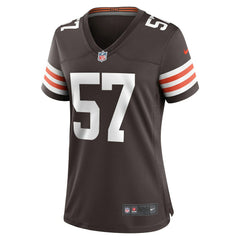 Isaiah McGuire Cleveland Browns Women's Team Game Jersey - Brown - Nike