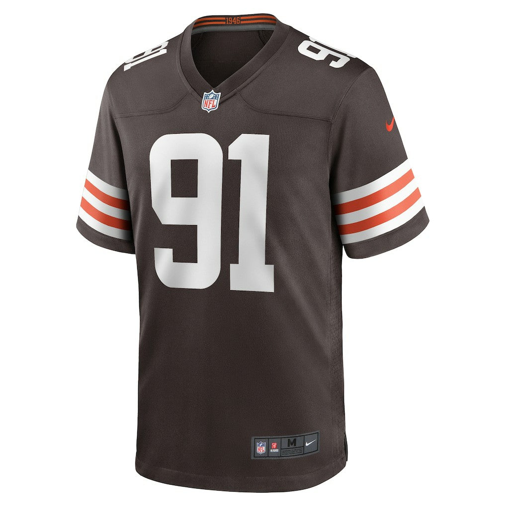 Alex Wright Cleveland Browns Team Game Jersey - Brown - Nike