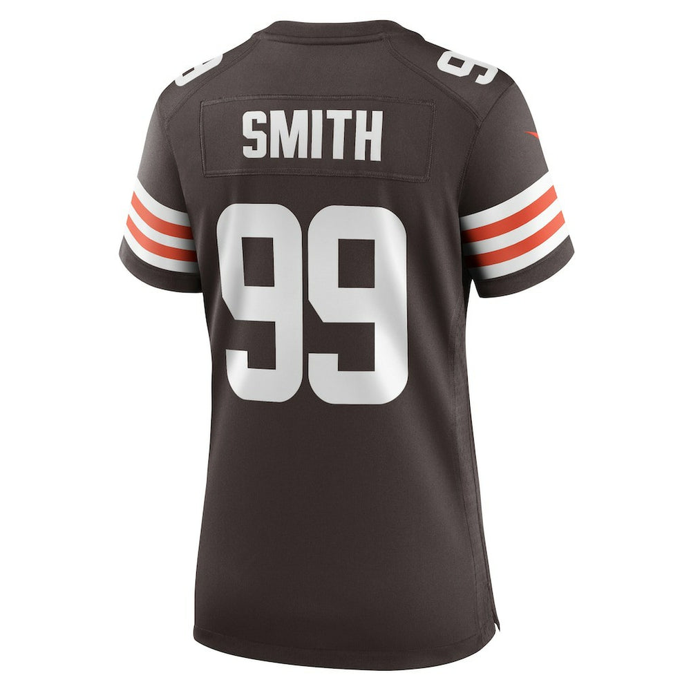 Za'Darius Smith Cleveland Browns Women's Team Game Jersey - Brown - Nike