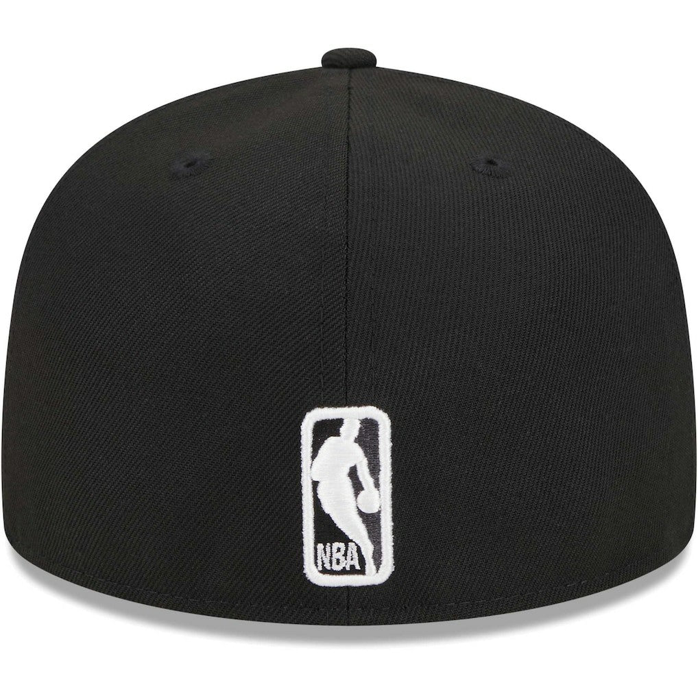 New Era Brooklyn Nets Checkerboard UV 59FIFTY Fitted Hat Black