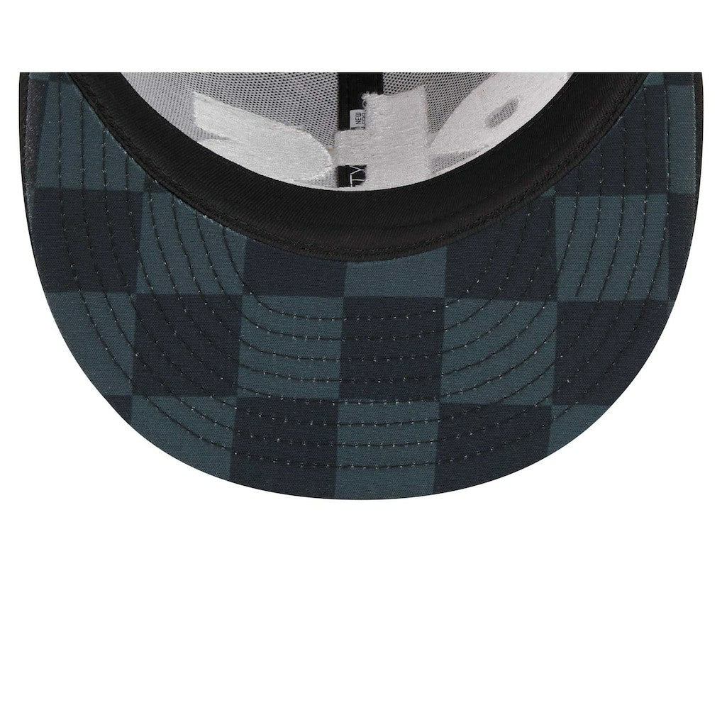 New Era Brooklyn Nets Checkerboard UV 59FIFTY Fitted Hat Black