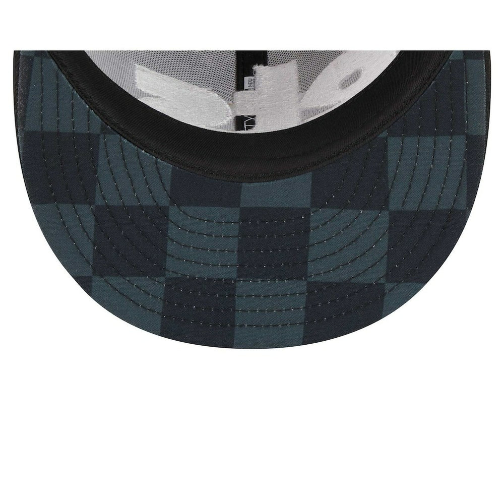 New Era Brooklyn Nets Checkerboard UV 59FIFTY Fitted Hat Black
