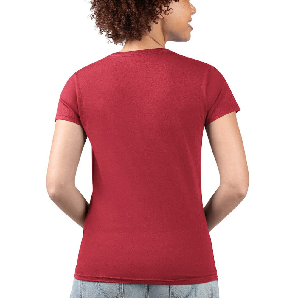 Boston Red Sox G-III 4Her by Carl Banks Women's Super-Slim Fit Lightweight City Graphic V-Neck T-Shirt Online