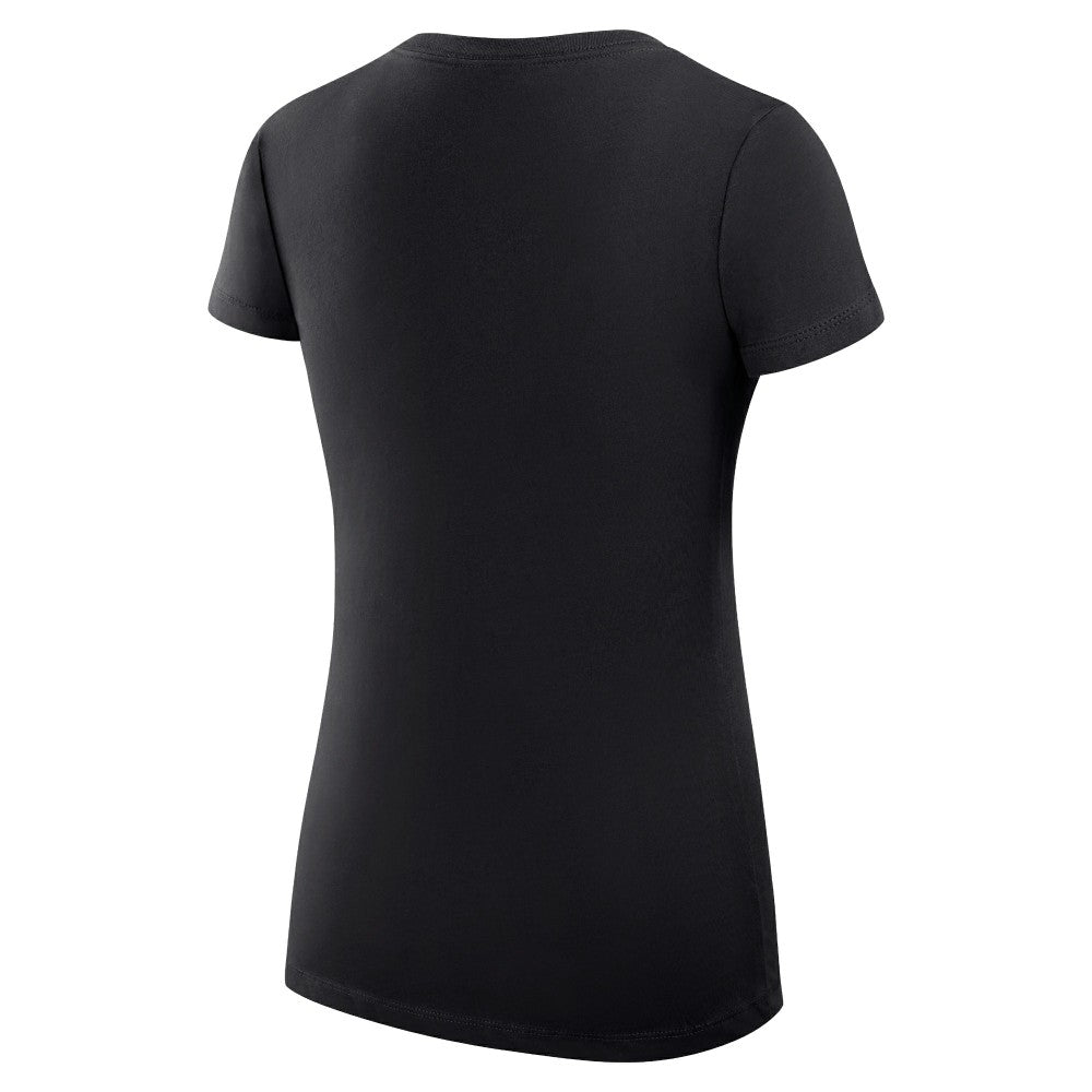 Cincinnati Reds G-III 4Her by Carl Banks Women's Super-Slim Fit Lightweight City Graphic V-Neck T-Shirt Outlet