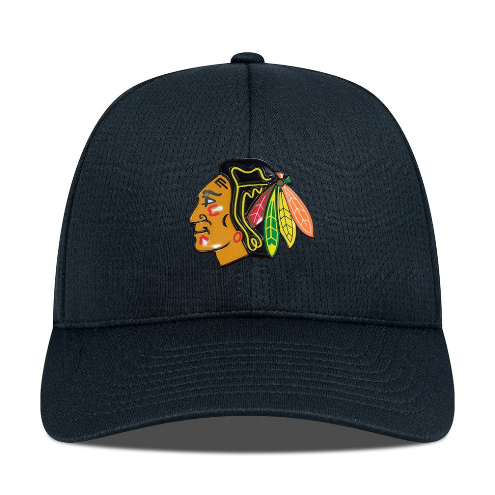 Chicago Blackhawks Levelwear Zephyr Adjustable Hat - Black | NHL on sale