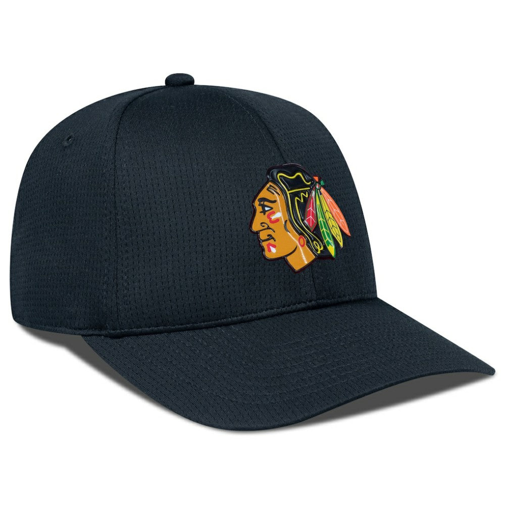 Chicago Blackhawks Levelwear Zephyr Adjustable Hat - Black | NHL on sale