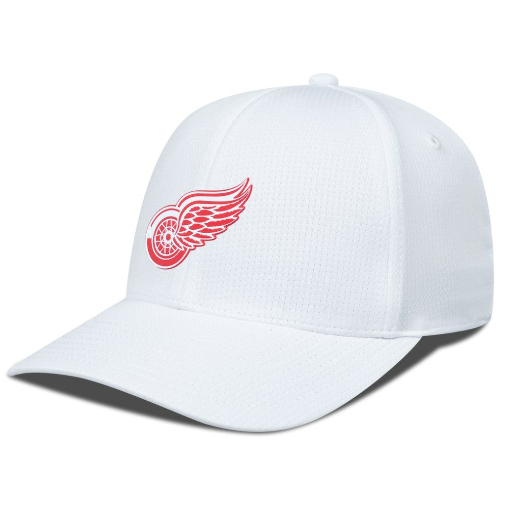 Detroit Red Wings Levelwear Zephyr Adjustable Hat - White | NHL Lifestyle