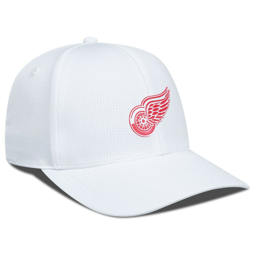 Detroit Red Wings Levelwear Zephyr Adjustable Hat - White | NHL Lifestyle