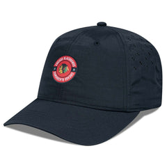 Chicago Blackhawks Levelwear Women's Haven Adjustable Hat - Black | NHL Lifestyle