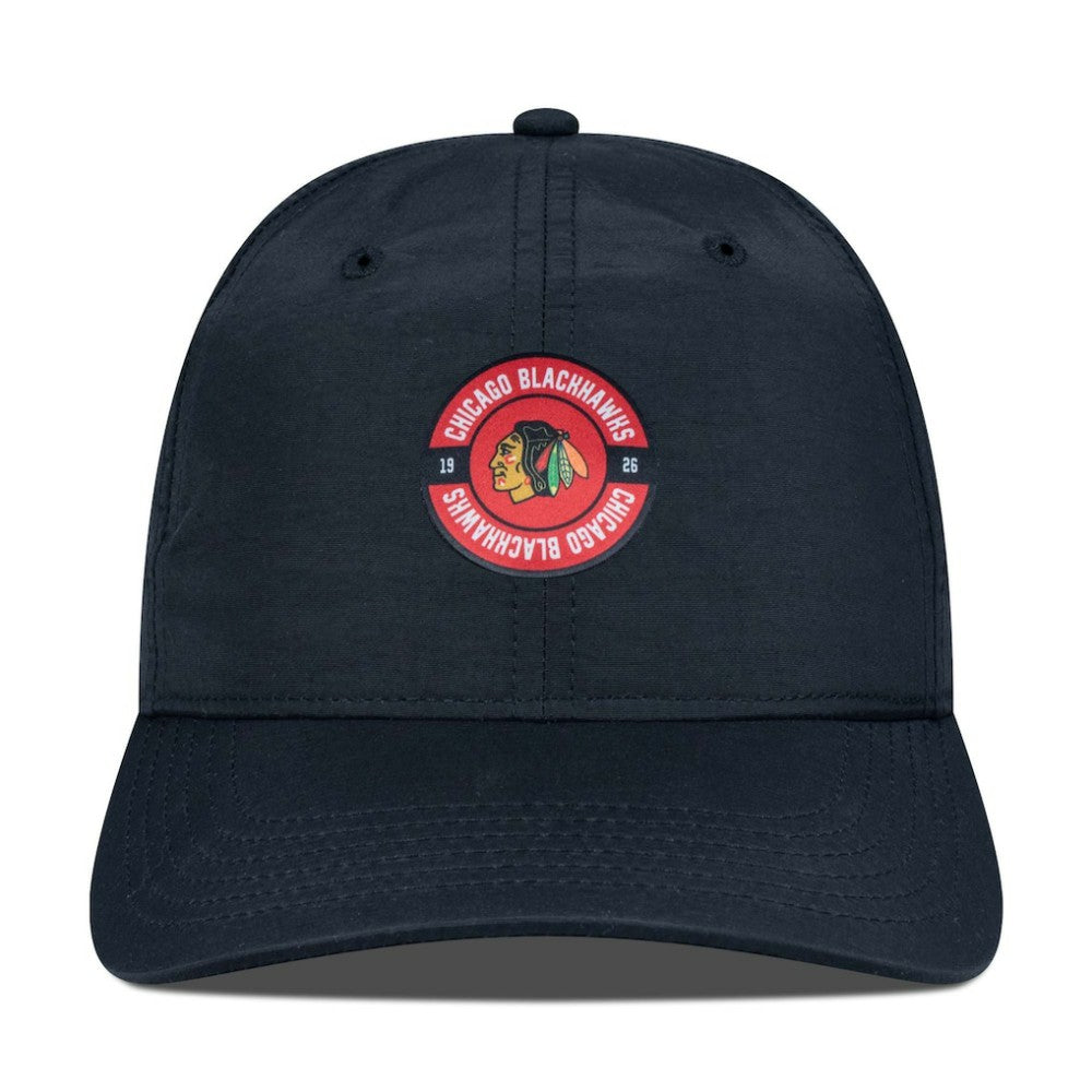 Chicago Blackhawks Levelwear Women's Haven Adjustable Hat - Black | NHL Lifestyle