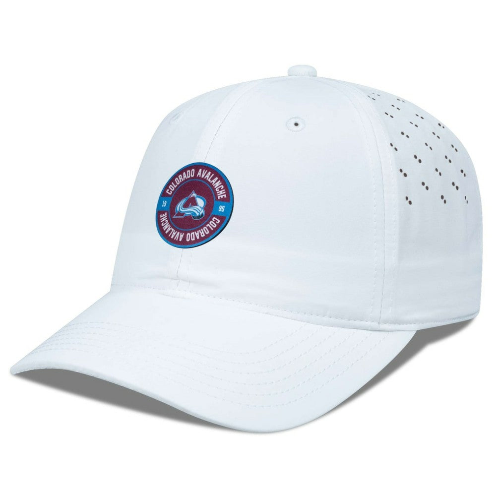 Colorado Avalanche Levelwear Women's Haven Adjustable Hat - White | NHL discount