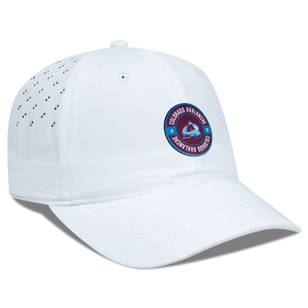 Colorado Avalanche Levelwear Women's Haven Adjustable Hat - White | NHL discount