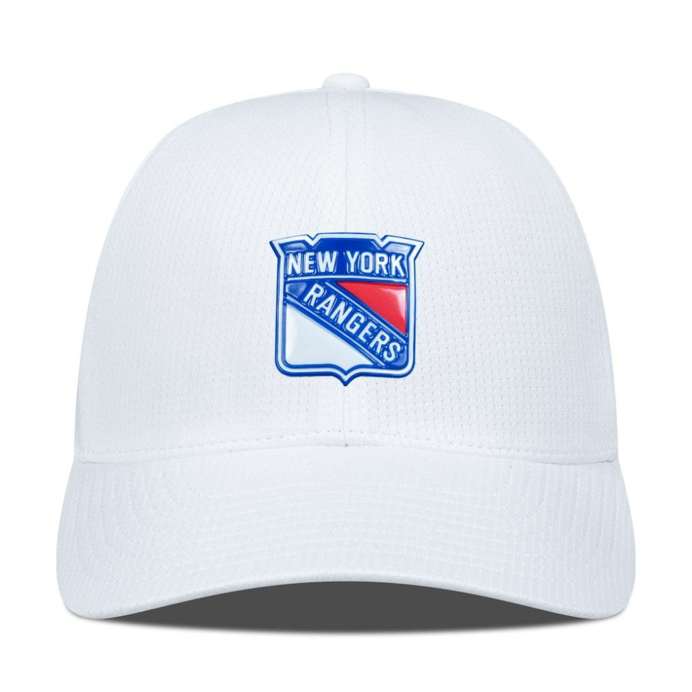 New York Rangers Levelwear Zephyr Adjustable Hat - White | NHL discount