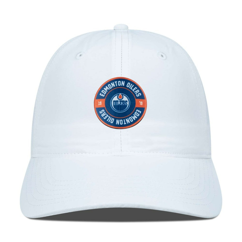 Edmonton Oilers Levelwear Women's Haven Adjustable Hat - White | NHL near me