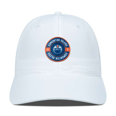 Edmonton Oilers Levelwear Women's Haven Adjustable Hat - White | NHL near me
