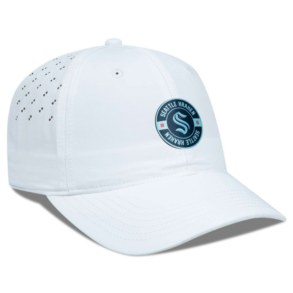 Seattle Kraken Levelwear Women's Haven Adjustable Hat - White | NHL sale