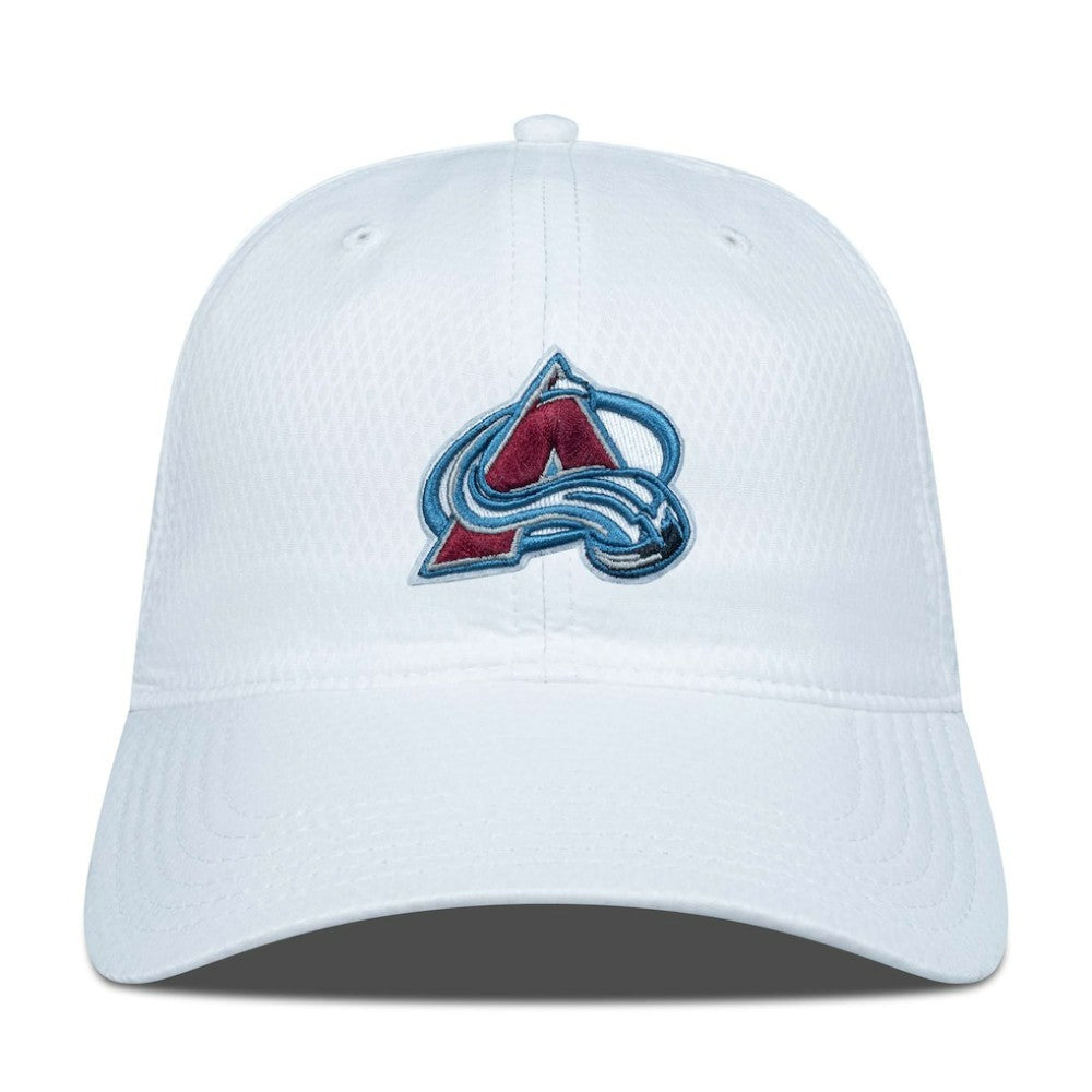 Colorado Avalanche Levelwear Matrix Adjustable Hat - White | NHL Clearance