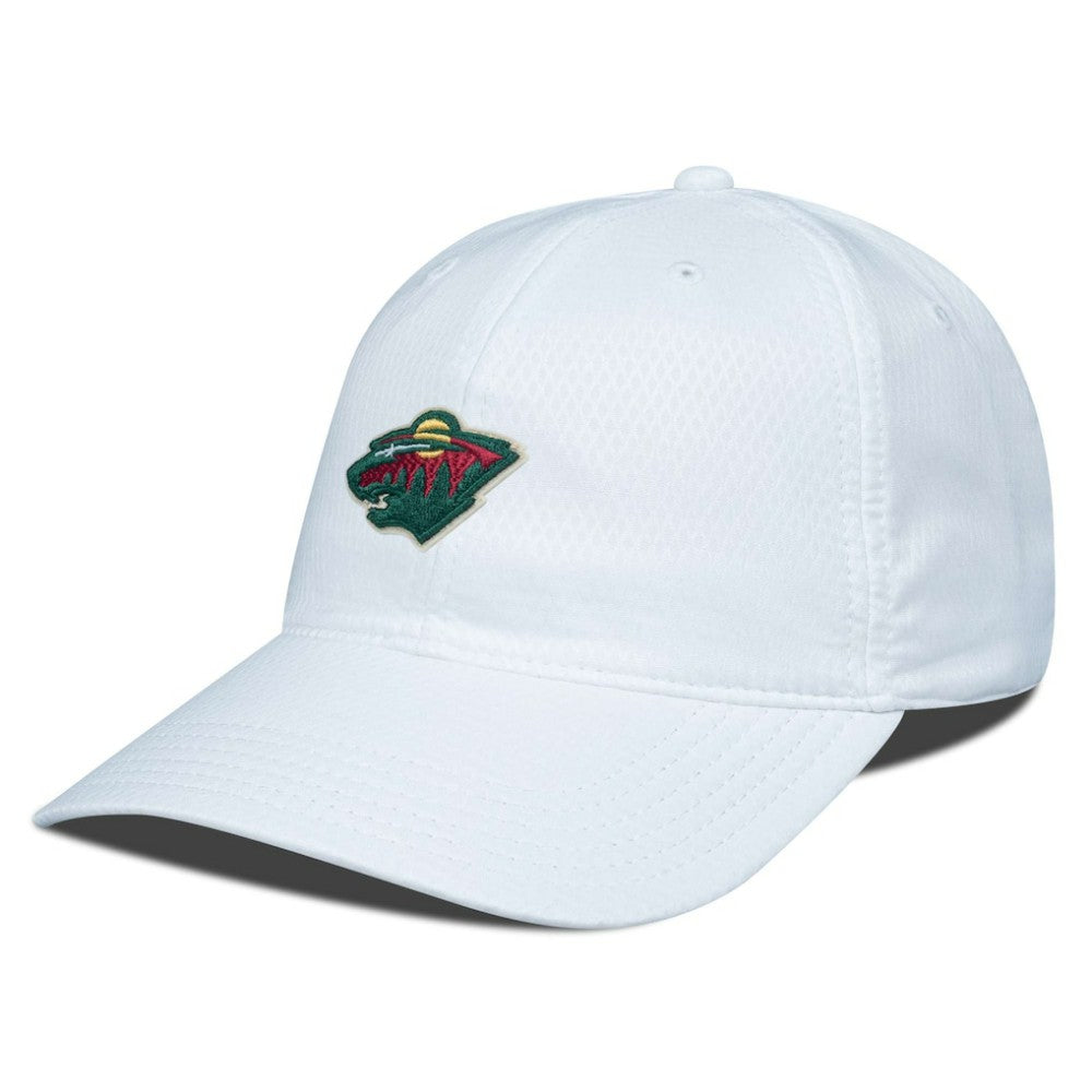 Minnesota Wild Levelwear Matrix Adjustable Hat - White | NHL Clearance