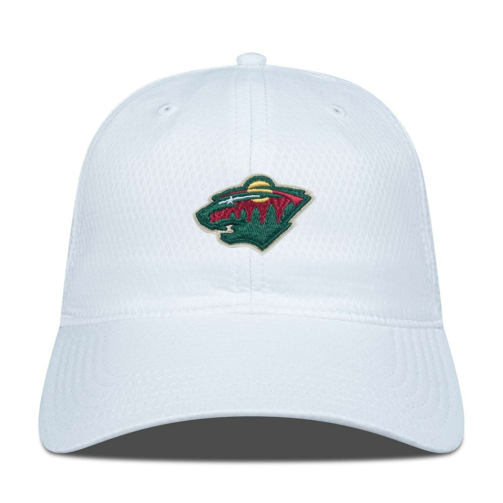 Minnesota Wild Levelwear Matrix Adjustable Hat - White | NHL Clearance
