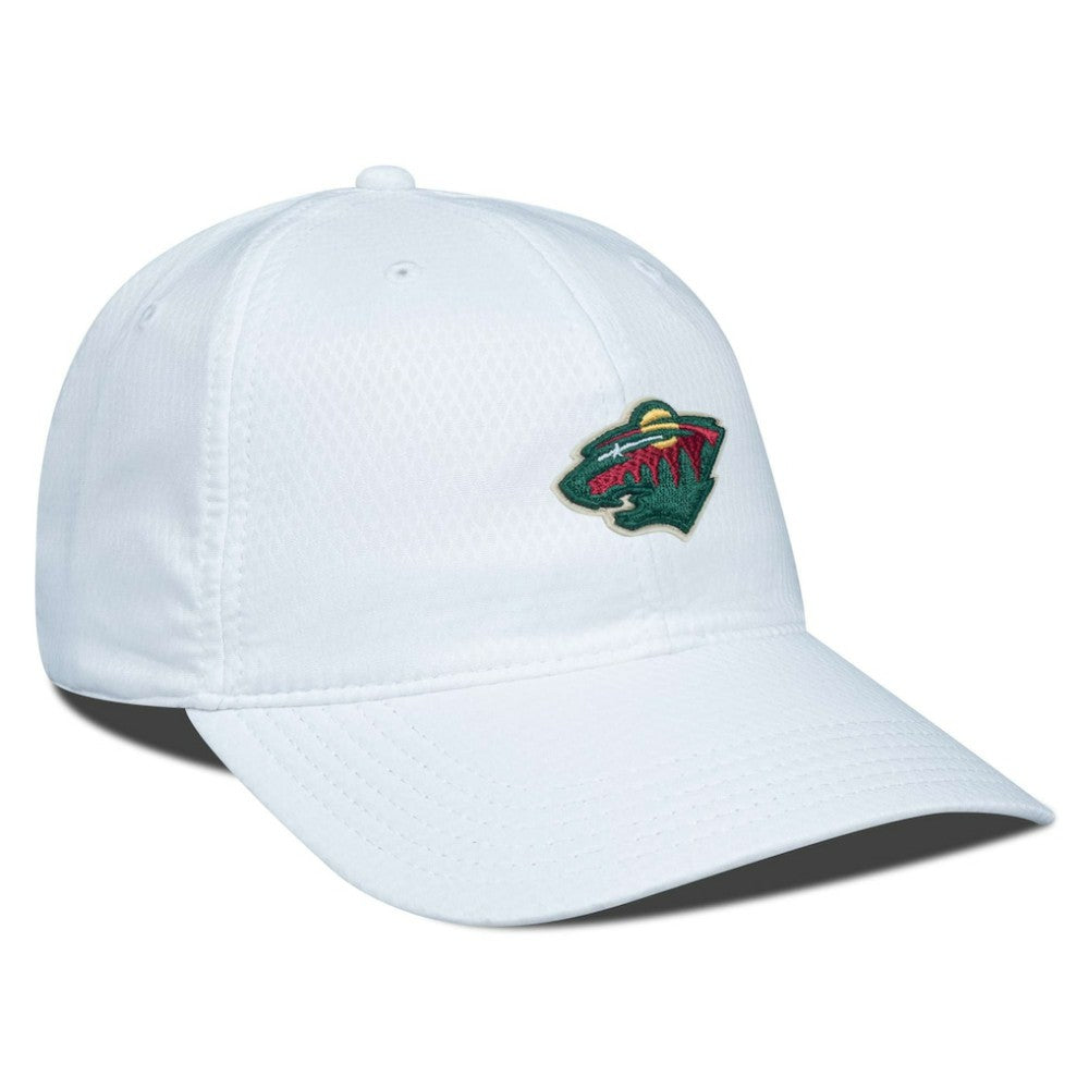 Minnesota Wild Levelwear Matrix Adjustable Hat - White | NHL Clearance