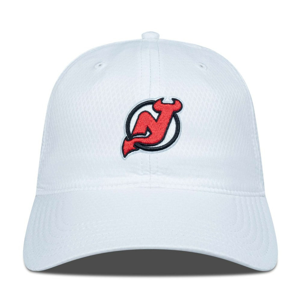 New Jersey Devils Levelwear Matrix Adjustable Hat - White | NHL sale