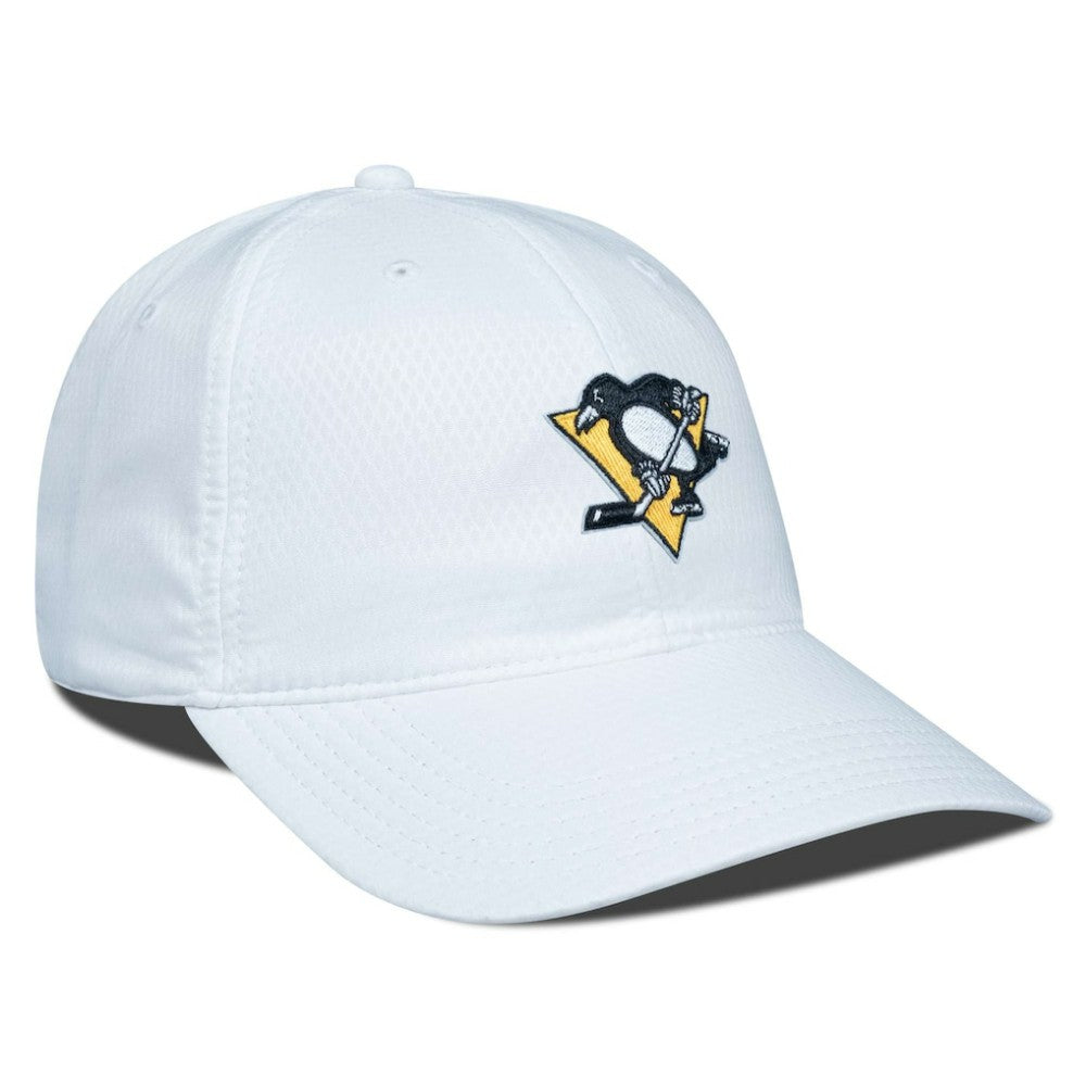 Pittsburgh Penguins Levelwear Matrix Adjustable Hat - White | NHL near me