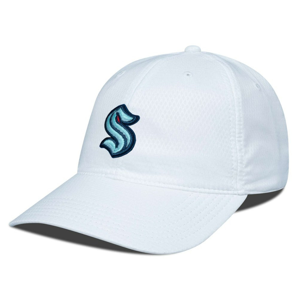 Seattle Kraken Levelwear Matrix Adjustable Hat - White | NHL sale