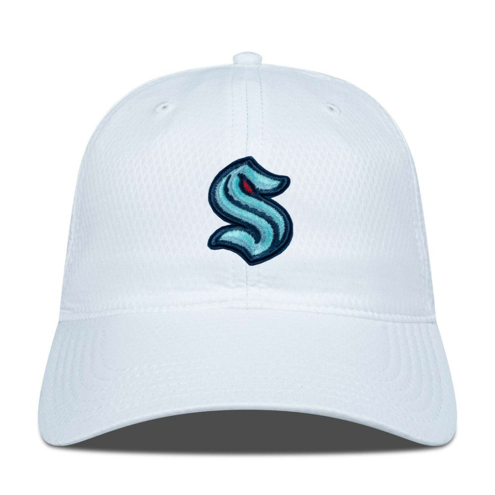 Seattle Kraken Levelwear Matrix Adjustable Hat - White | NHL sale