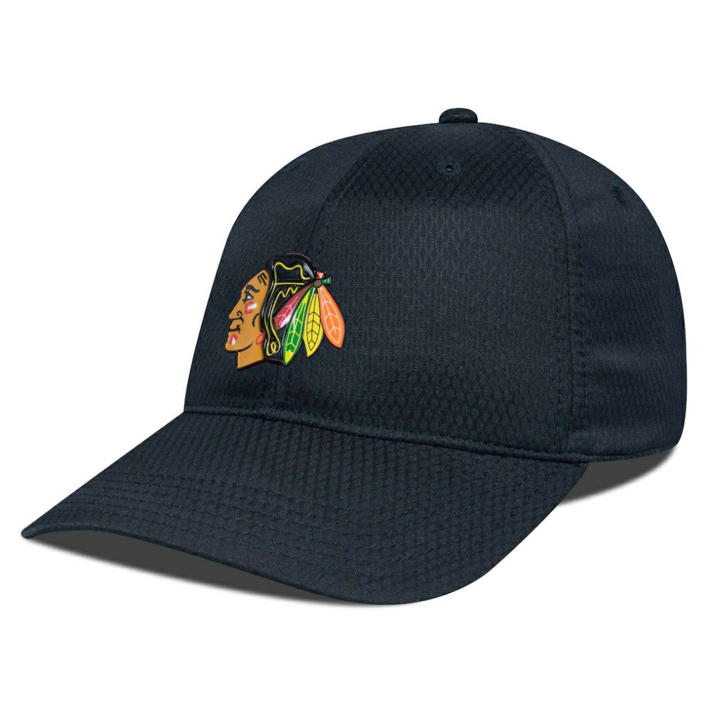 Chicago Blackhawks Levelwear Matrix Adjustable Hat - Black | NHL near me