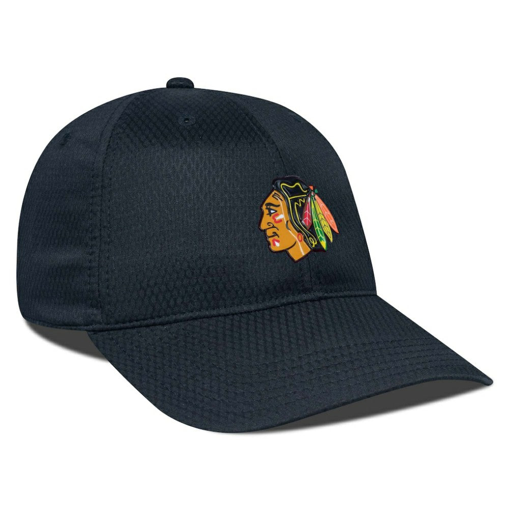 Chicago Blackhawks Levelwear Matrix Adjustable Hat - Black | NHL near me