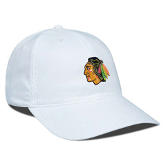 Chicago Blackhawks Levelwear Matrix Adjustable Hat - White | NHL online
