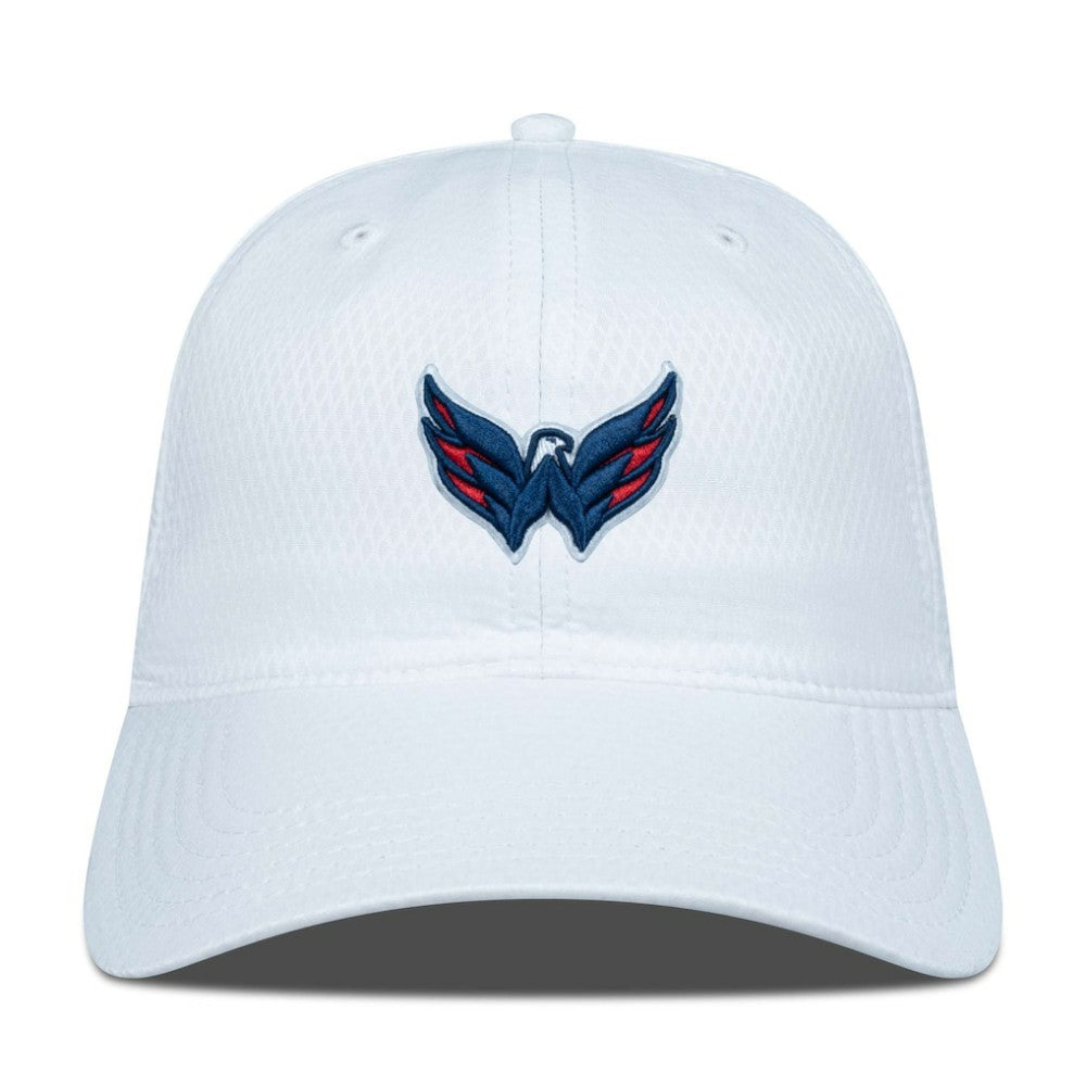 Washington Capitals Levelwear Matrix Adjustable Hat - White | NHL near me