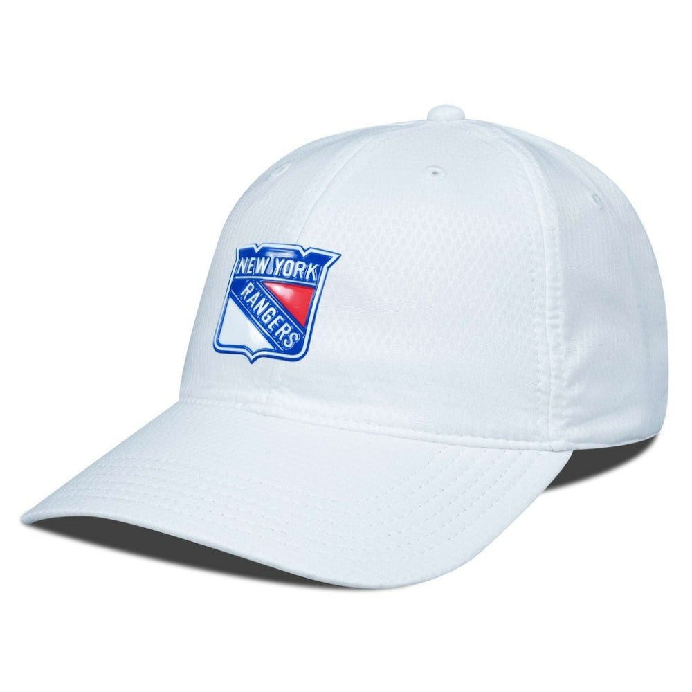 New York Rangers Levelwear Matrix Adjustable Hat - White | NHL Clearance