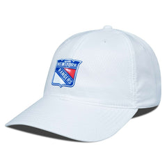New York Rangers Levelwear Matrix Adjustable Hat - White | NHL Clearance