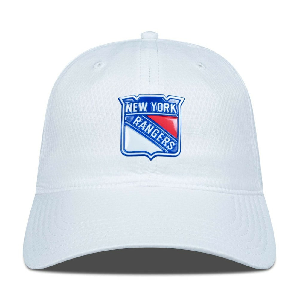 New York Rangers Levelwear Matrix Adjustable Hat - White | NHL Clearance