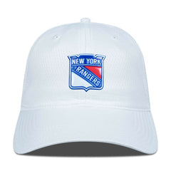 New York Rangers Levelwear Matrix Adjustable Hat - White | NHL Clearance