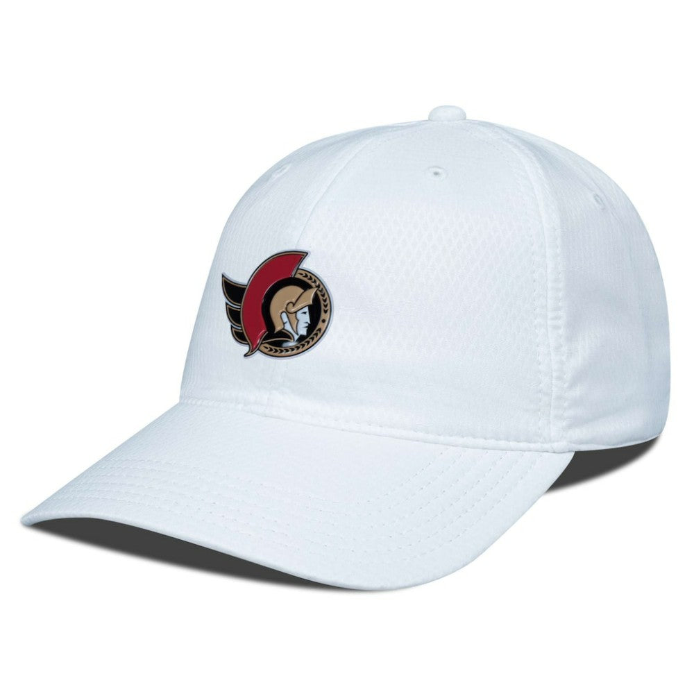 Ottawa Senators Levelwear Matrix Adjustable Hat - White | NHL Clearance
