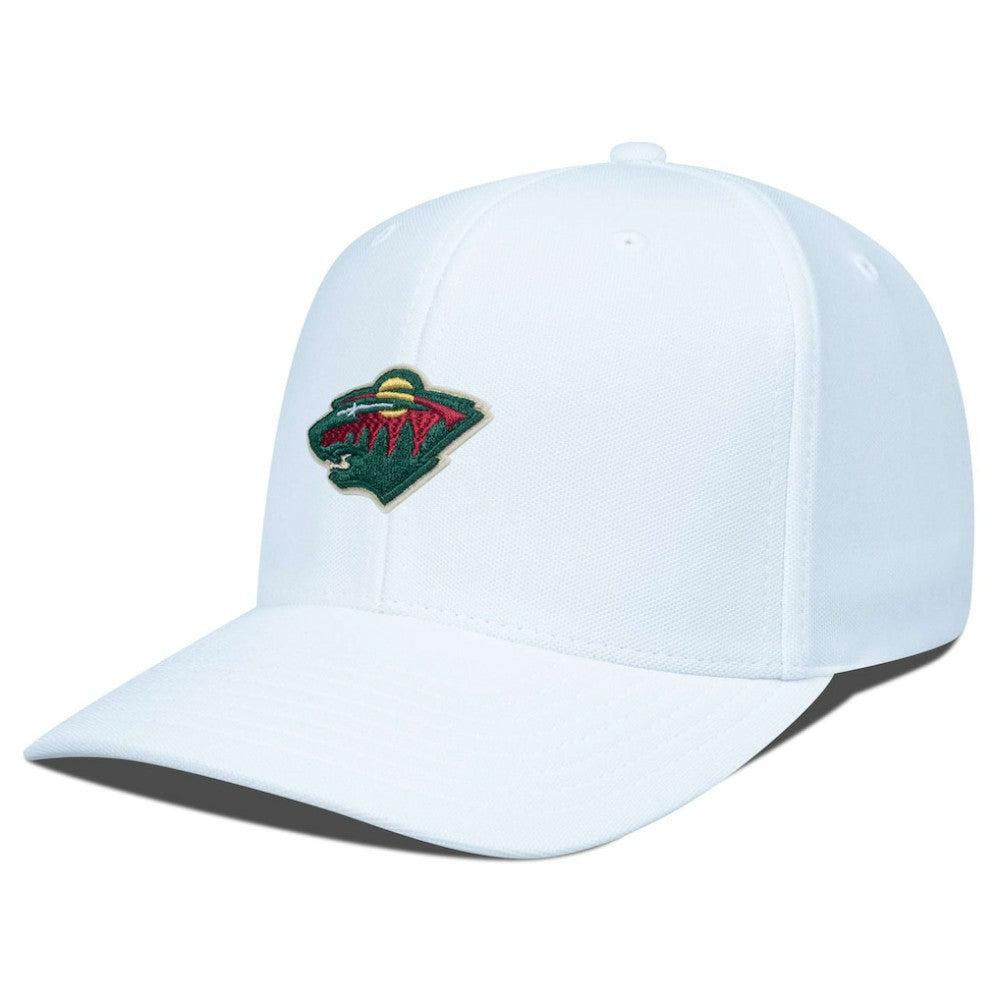 Minnesota Wild Levelwear Fusion Lefty Cap - White | NHL Lifestyle
