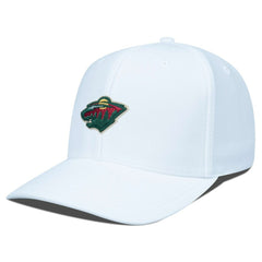 Minnesota Wild Levelwear Fusion Lefty Cap - White | NHL Lifestyle