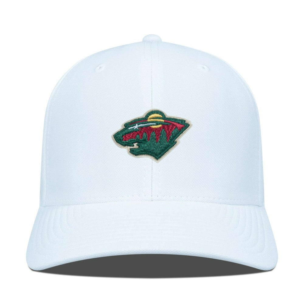 Minnesota Wild Levelwear Fusion Lefty Cap - White | NHL Lifestyle