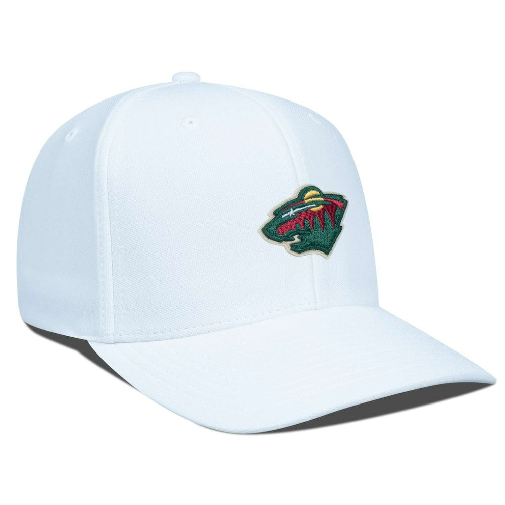Minnesota Wild Levelwear Fusion Lefty Cap - White | NHL Lifestyle