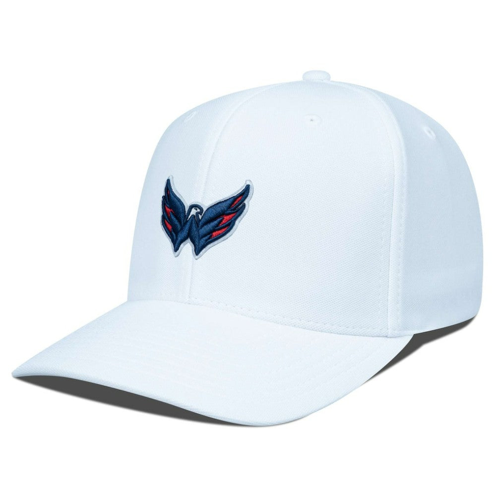 Washington Capitals Levelwear Fusion Lefty Cap - White | NHL Lifestyle