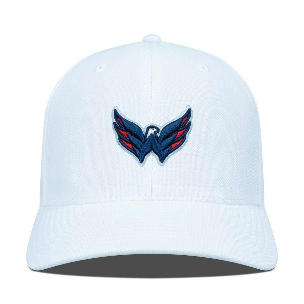 Washington Capitals Levelwear Fusion Lefty Cap - White | NHL Lifestyle