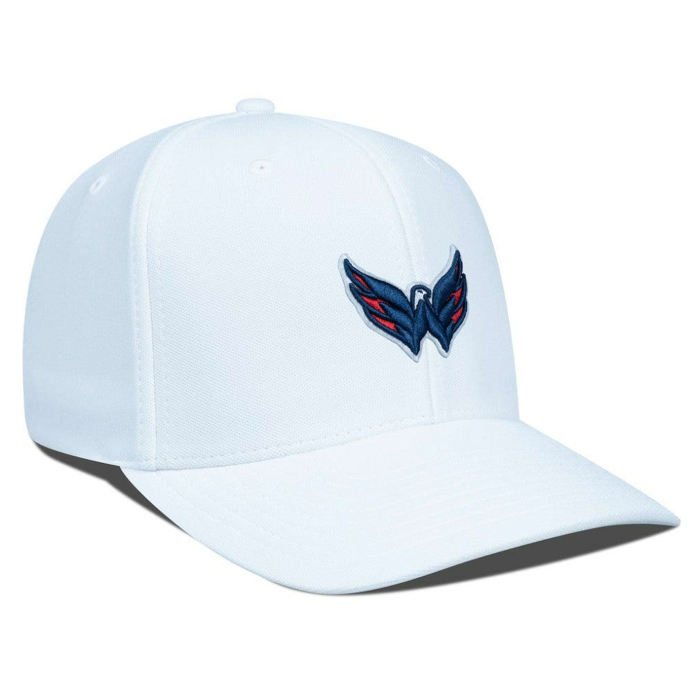 Washington Capitals Levelwear Fusion Lefty Cap - White | NHL Lifestyle