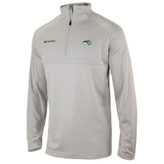 Columbia Orlando Magic Omni-Wick Rockin' It Quarter-Zip Pullover Top Heather Gray